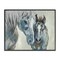 Stupell Industries Grey Horse & Foal Framed Giclee Wall Art Design by Jacob Q